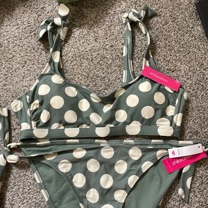 Tags say olive dot are the exact colors